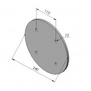 Tapa Ciega para Soporte Buje Batidor