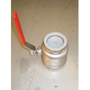 Grifo Bola Inox con palanca 1 1/2