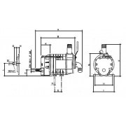 Depresor o Bomba de Vacio Semi Industrial HERTELL KD 14.000