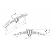 BALLESTA CON SOPORTE MULTIOJA BOGIE ADR 9H-1820