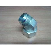 Codo 45º 1" 5/8 Macho Sae a Tuerca Loca de 1" 5/8 Sae