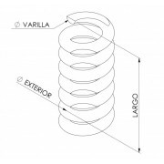 Muelle de Compresión 240x63x13