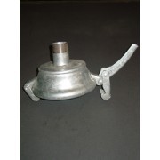Enlace Hembra reducido 150 a rosca macho 1"1/2 con cierres galvanizado