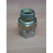 Adaptador Reductor Macho a 3/8 a Tuerca Loca 1/2 Gas