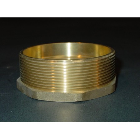 Reducción Valona Hexagonal Latón 1" 1/2 Macho a 1/2" Hembra